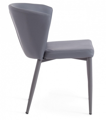 Стул AMY ( mod 09)  металл, PU, 57x52.5x75, серый (поставляется по 2 шт) фото Стул AMY ( mod 09)  металл, PU, 57x52.5x75, серый (поставляется по 2 шт). Фото №2