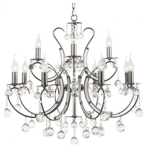 Подвесная люстра Arti Lampadari Romano Romano E 1.1.12.600 NB. Фото №1