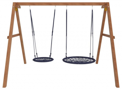 Качели детские Р911-21, коричневый. Фото
