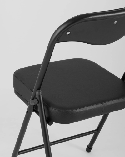 Стул складной ДЖОН черный. Фото №8
