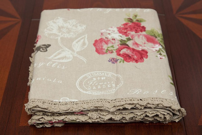 Скатерть квадратная  Secret De Maison Summer Garden (150см х 150см). Фото №5