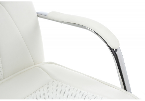 Стул Компьютерное кресло Nadir белое. Фото №8