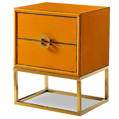 Тумба прикроватная ESF FL-7814 оранжевая. Фото