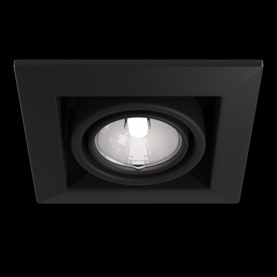 Встраиваемый светильник Maytoni Metal Modern DL008-2-01-B фото Встраиваемый светильник Maytoni Metal Modern DL008-2-01-B. Фото №2