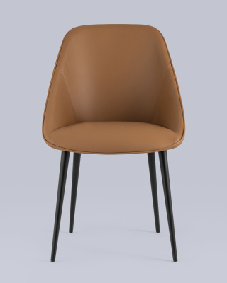 Стул Бланш экокожа коричневый. Фото №5