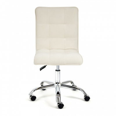 Кресло ZERO флок , молочный, 4. Фото