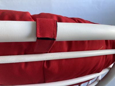 Подушка для кресла Папасан, цвет: красный. Фото