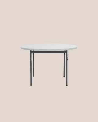 Стол круглый складной пластиковый Кейт 116. Фото