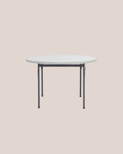 Стол круглый складной пластиковый Кейт 116. Фото №5