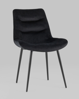 Стул Остин велюр черный. Фото