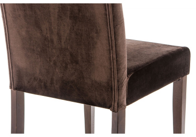 Стул деревянный Menson dark walnut / fabric brown фото Стул деревянный Menson dark walnut / fabric brown. Фото №5