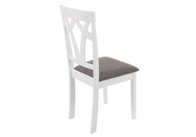 Стул деревянный Star white / pebble. Фото