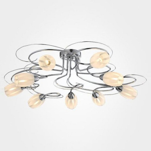 Потолочная люстра Eurosvet Luara 70040/9 хром. Фото №1