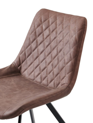 Стул C-931 коричневый фото Стул C-931 коричневый. Фото №4