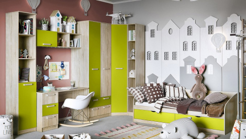 Гарнитур для детской Акварель. Фото №1