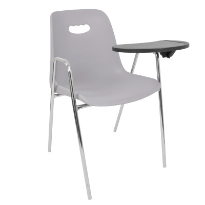 Стул Venezia-4 высокие ножки с подлокотниками + столик TLT каркас хром фото Стул Venezia-4 высокие ножки с подлокотниками + столик TLT каркас хром. Фото №3