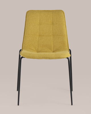 Стул Мелани рогожка желтый. Фото №5