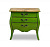 Тумбочка прикроватная FL 4015 зеленая